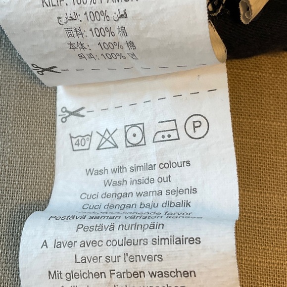 Ben Sherman Navy Kids Polo with Patterned Collar - Picture 6 of 6